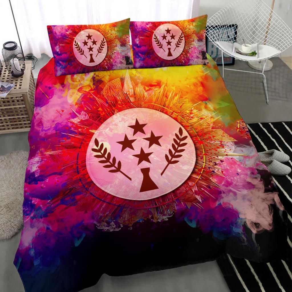 Polynesian Bedding Set Kosrae Duvet Cover Set Bright Style