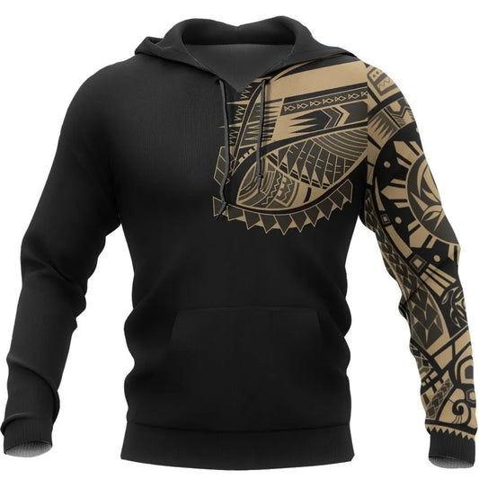 Polynesian Hoodie - Polynesian Tattoo Special