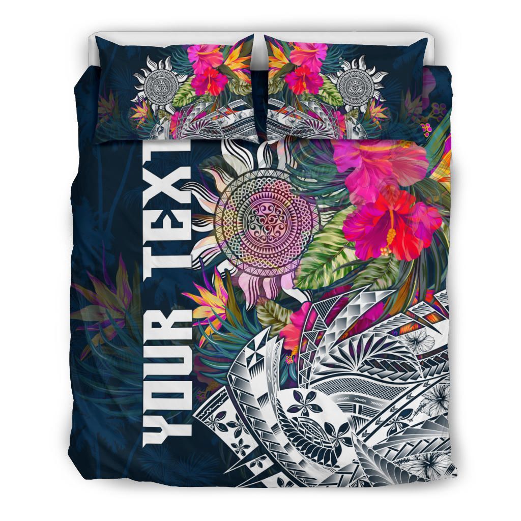 Polynesian Custom Personalised Bedding Set - Summer Vibes