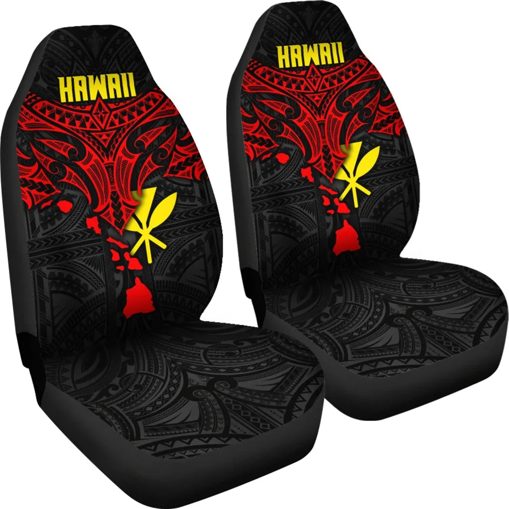 Polynesian Hawaii Car Seat Covers - Polynesian Whale Tail