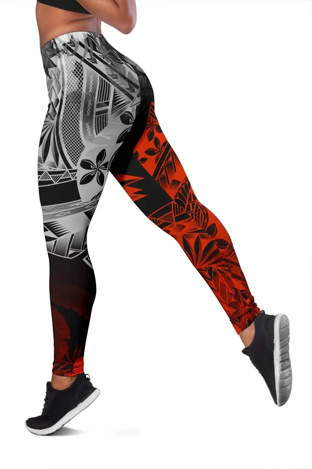 Polynesian Hawaii Kanaka Maoli Personalised Legging - Vintage Polynesian Style