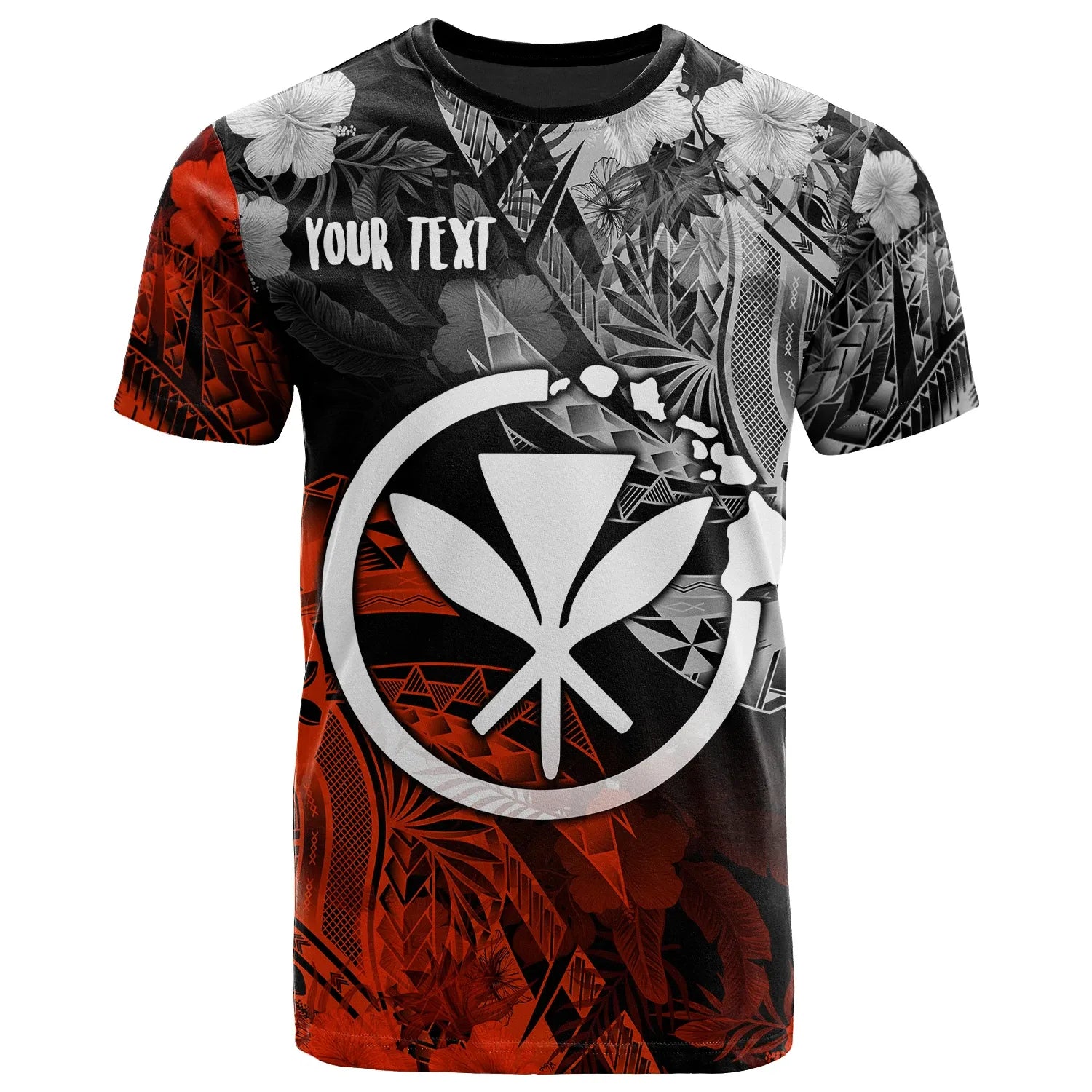 Polynesian Hawaii Kanaka Maoli Personalised T-shirt - Vintage Polynesian Style