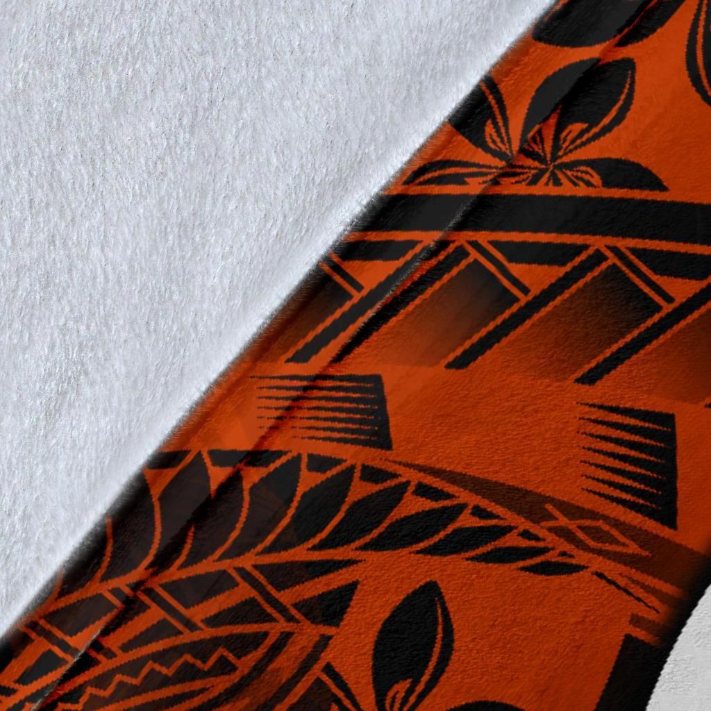 Polynesian Hawaii Kanaka Maoli Premium Blanket - Vintage Polynesian Style