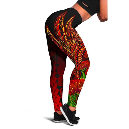 Polynesian Hawaii  Legging - Ohia Lehua