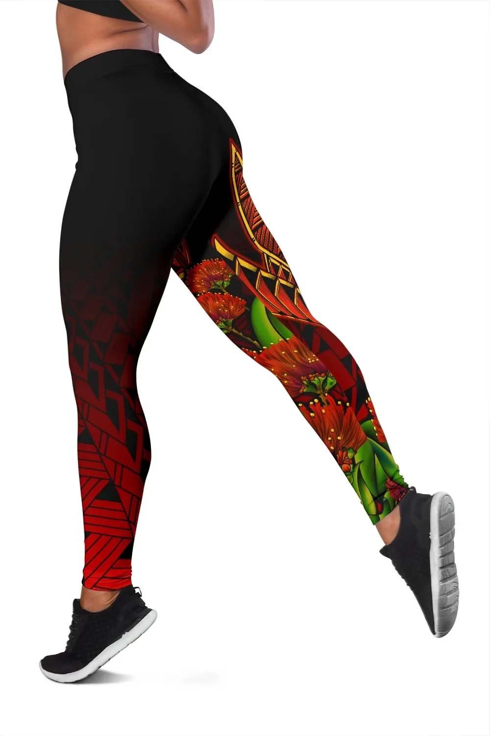 Polynesian Hawaii  Legging - Ohia Lehua