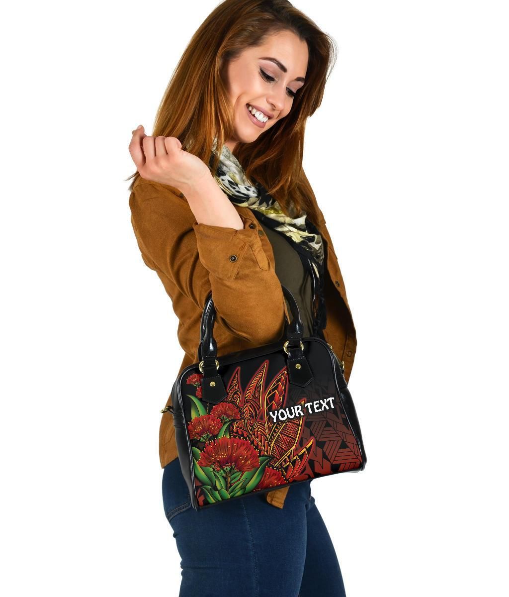 Polynesian Hawaii Personalised Shoulder Handbag - Ohia Lehua