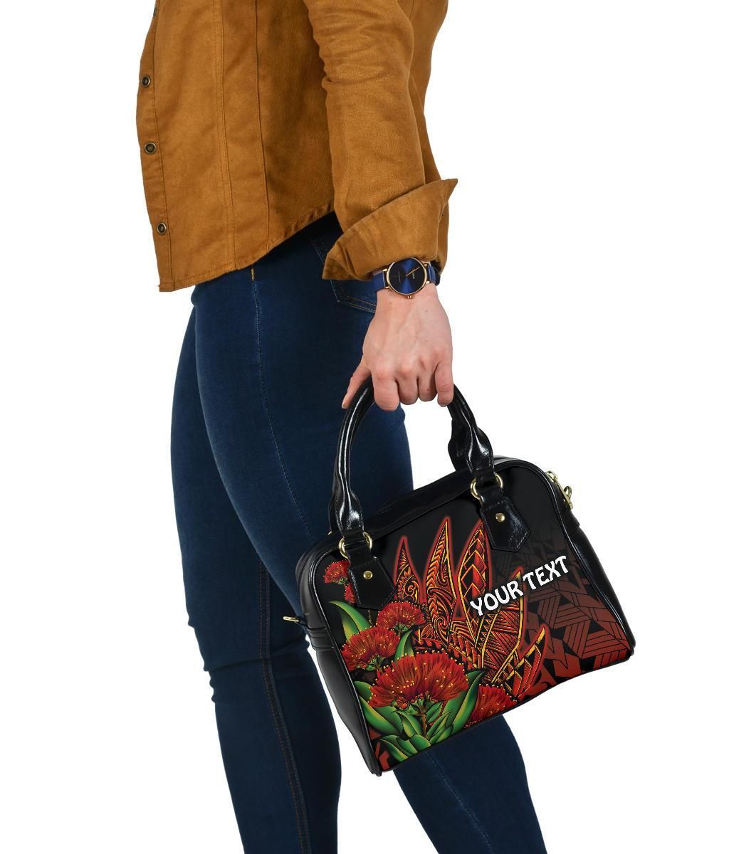 Polynesian Hawaii Personalised Shoulder Handbag - Ohia Lehua