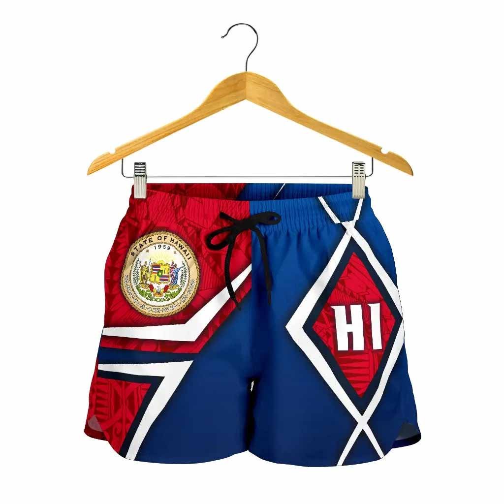 Polynesian Hawaii Women Shorts - Hawaii Seal