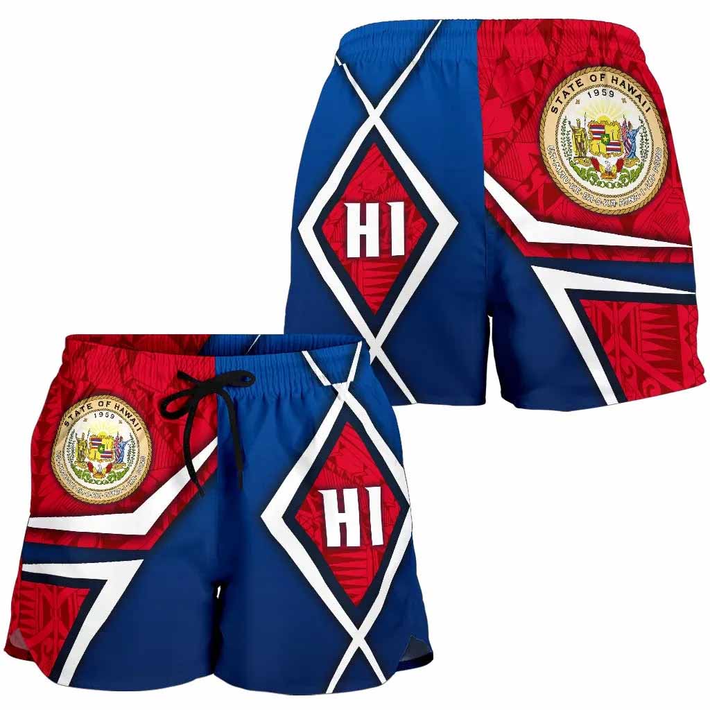 Polynesian Hawaii Women Shorts - Hawaii Seal