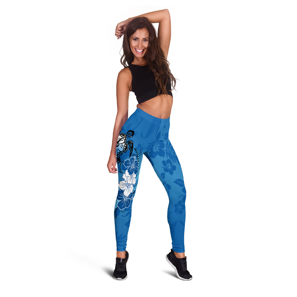 Hawaii Legging Polynesian Hibiscus