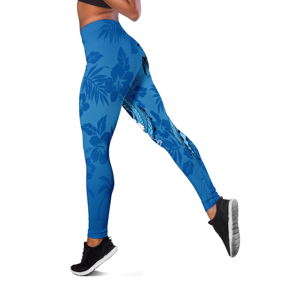 Hawaii Legging Polynesian Hibiscus