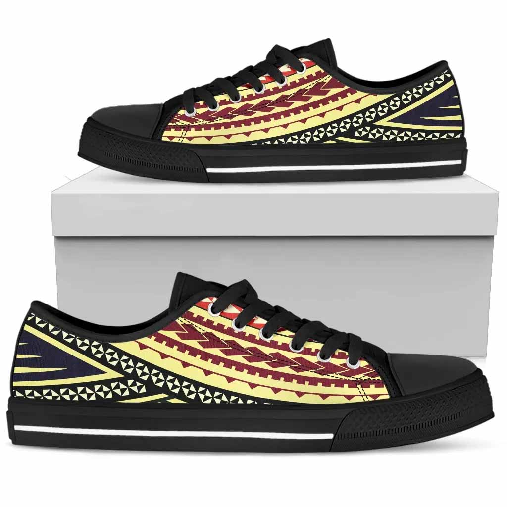 Polynesian Low Top Shoes - Multiple Version