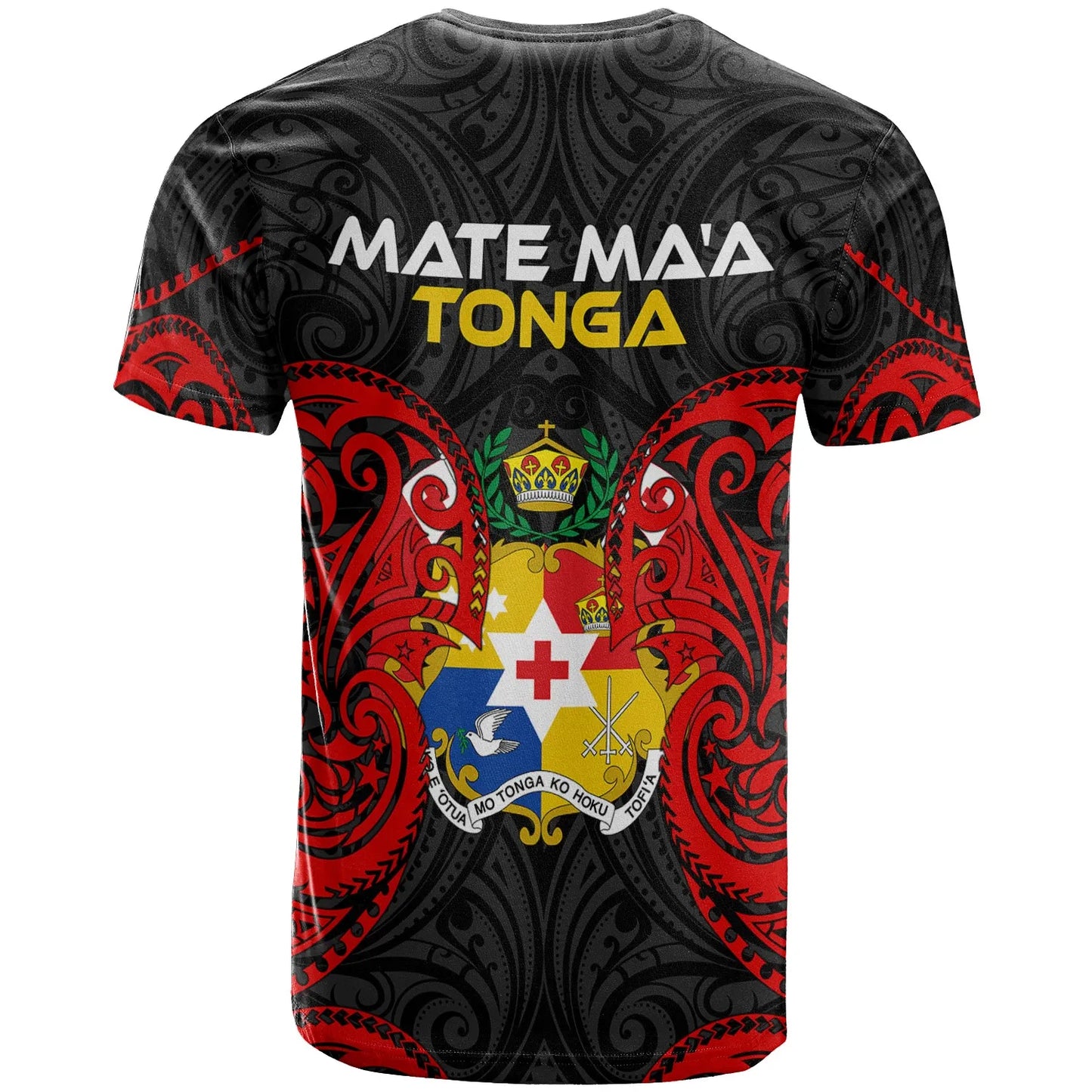 Polynesian Mate Ma'a Tonga T-Shirt - Tongan Spirit