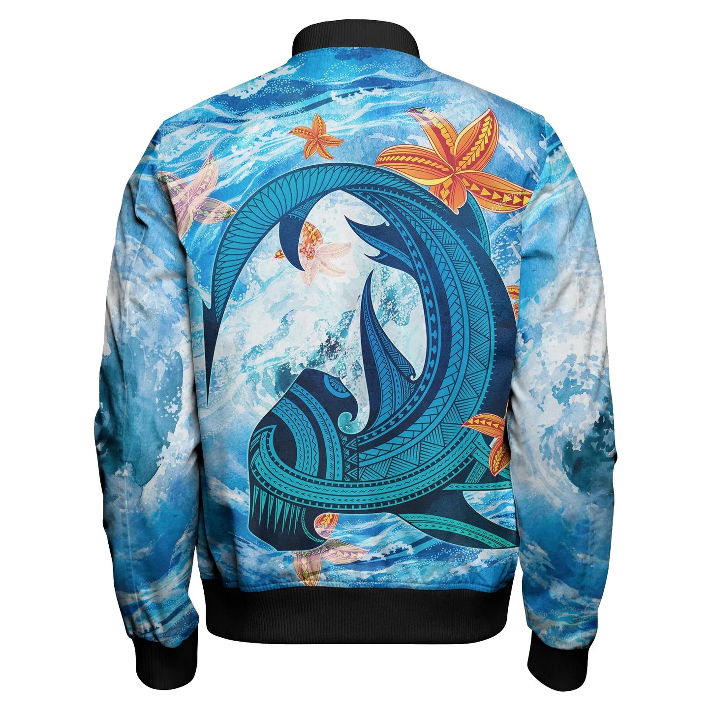 Polynesian Bomber Jacket - Polynesian Shark