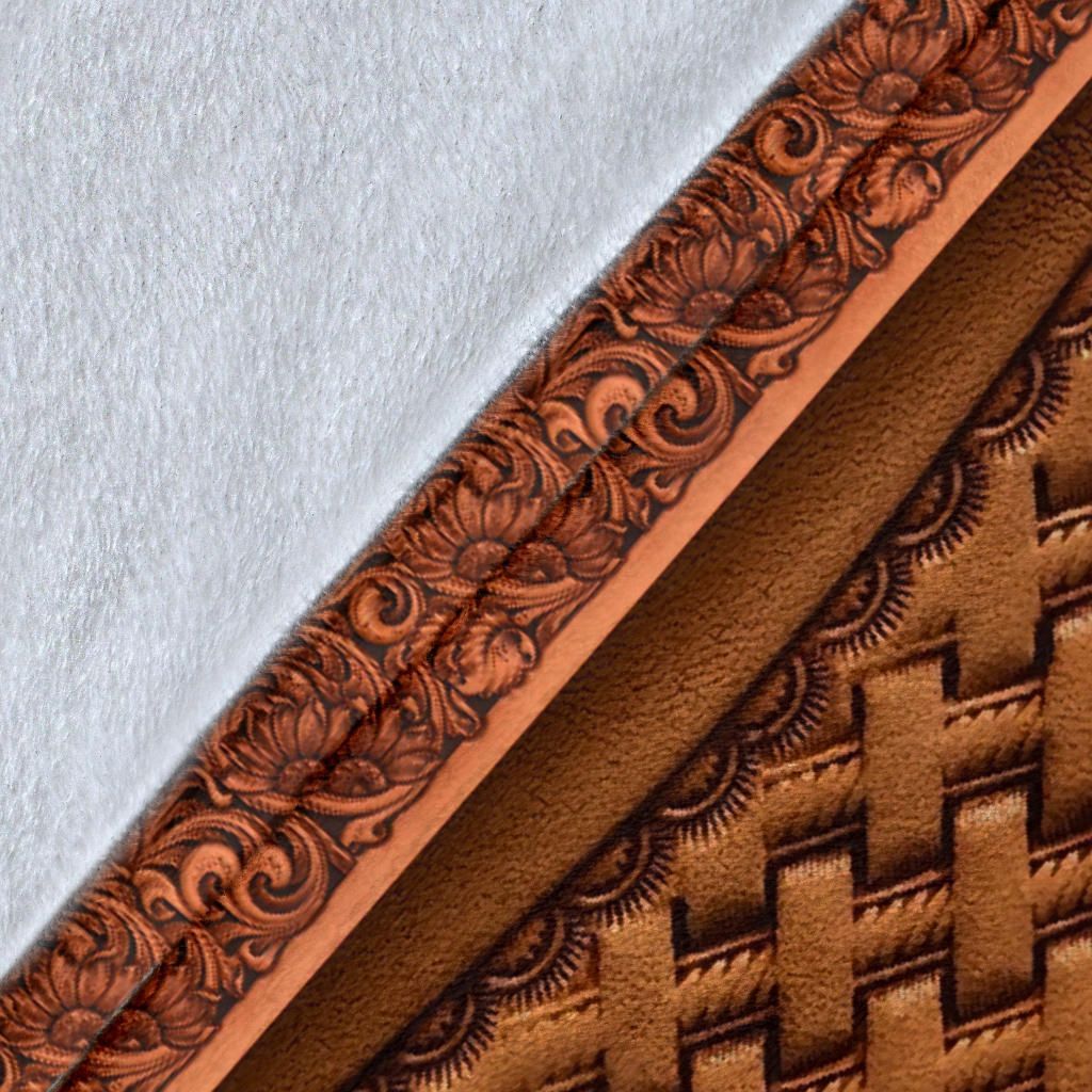 Polynesian Premium Blanket - Turtle Vintage Style