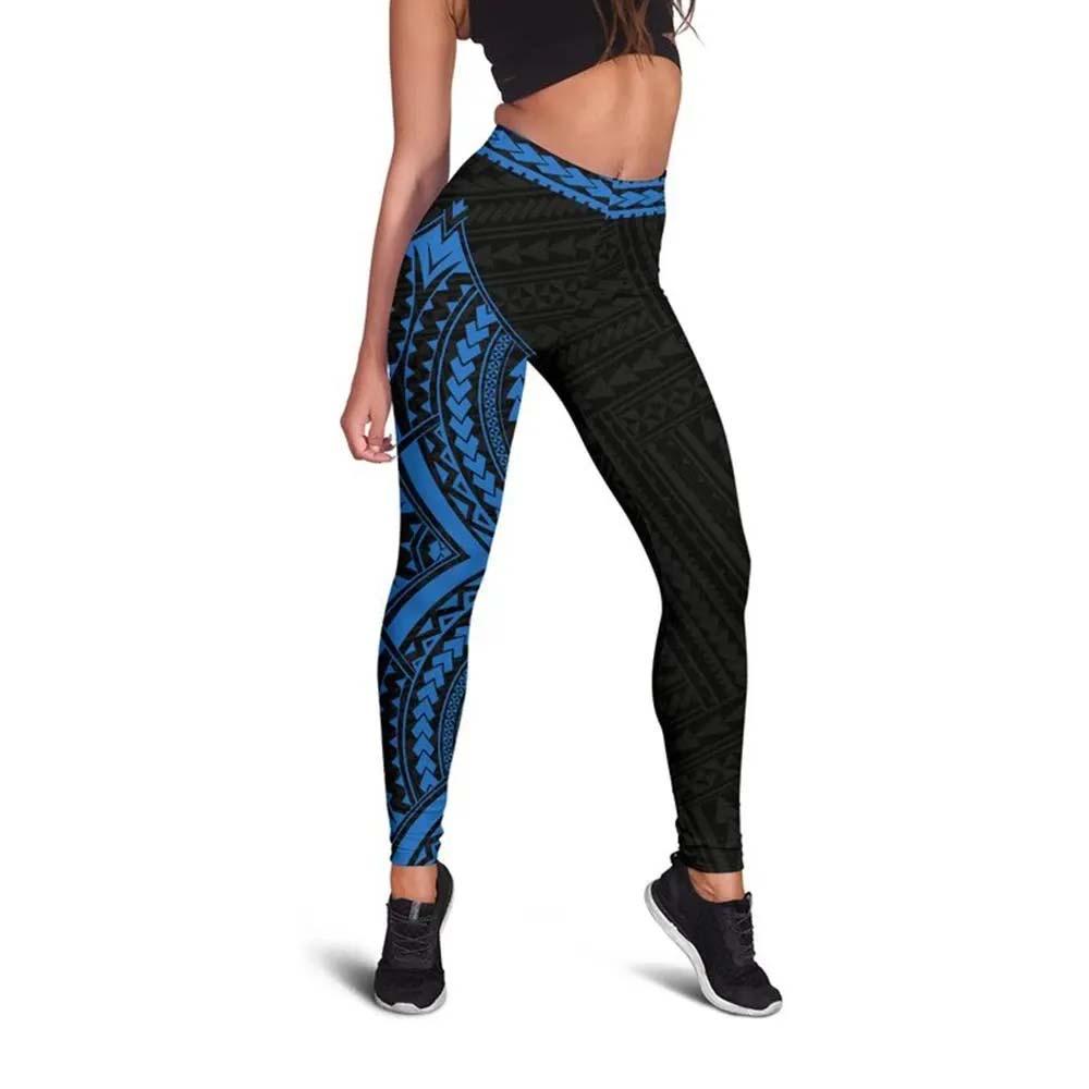 Polynesian Rising 10th Legging (Blue)