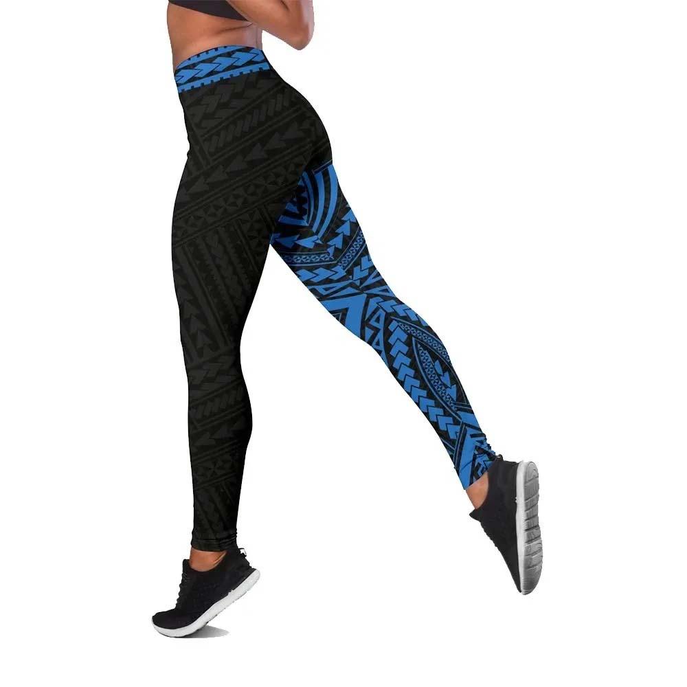Polynesian Rising 10th Legging (Blue)