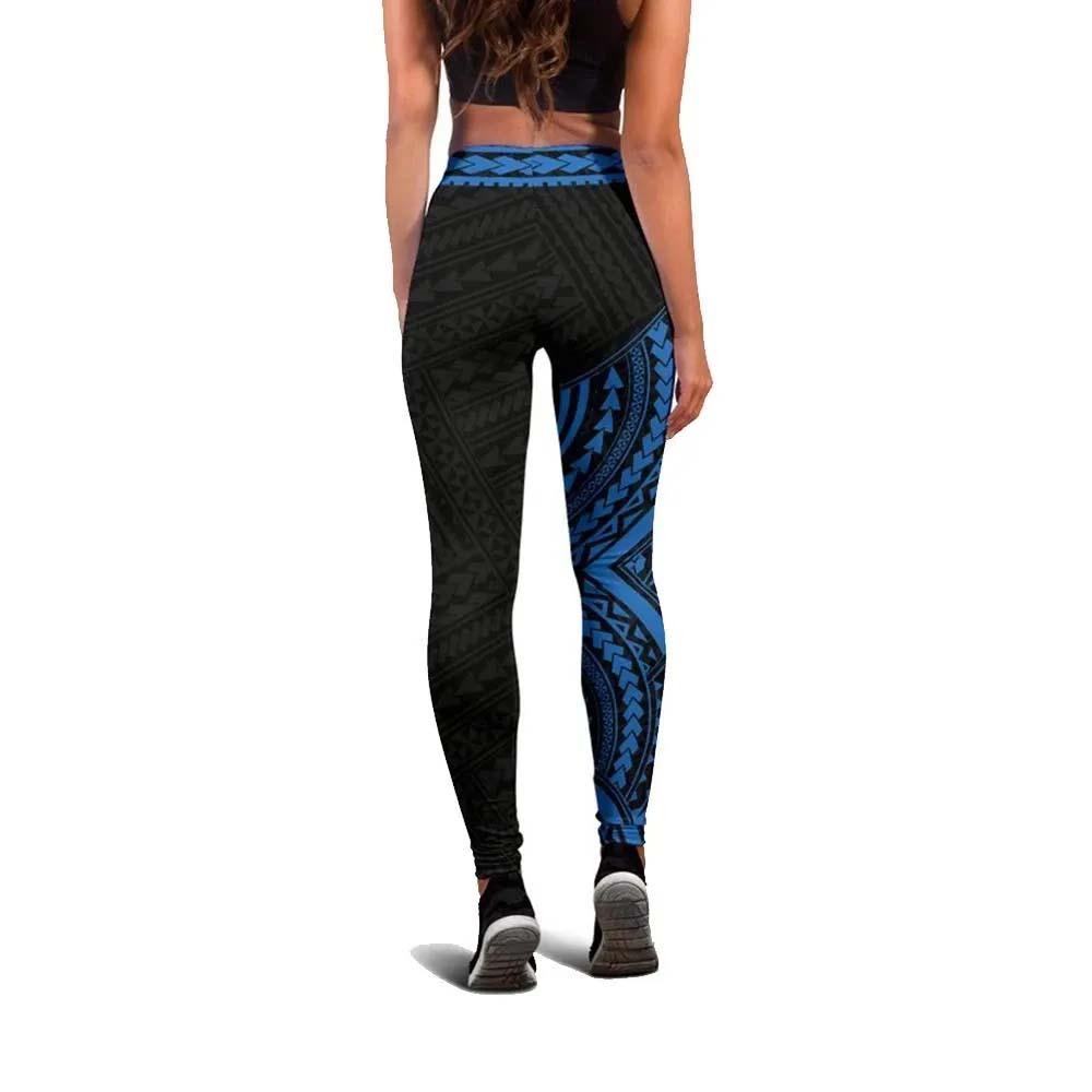 Polynesian Rising 10th Legging (Blue)