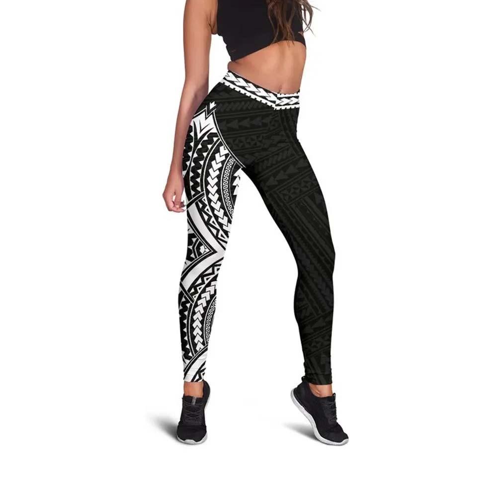 Polynesian Rising 10th Legging (White)