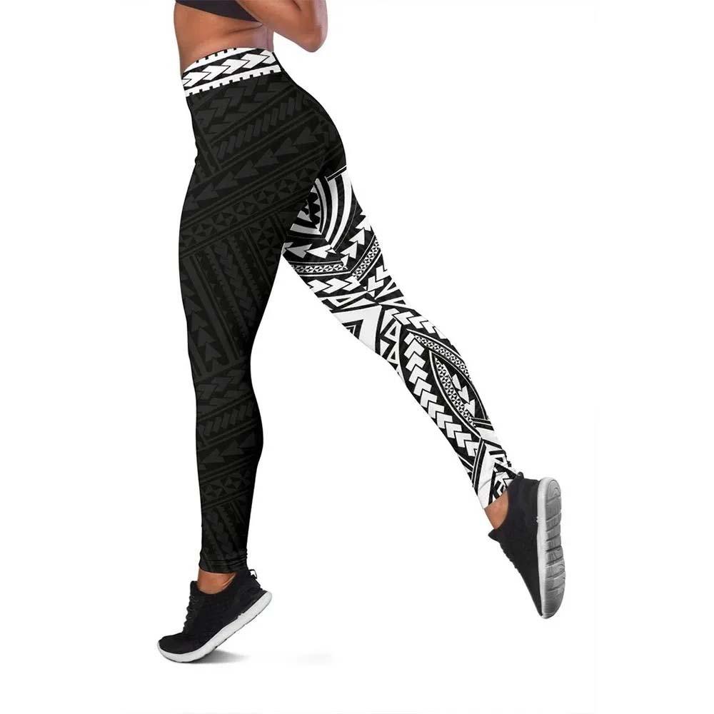 Polynesian Rising 10th Legging (White)
