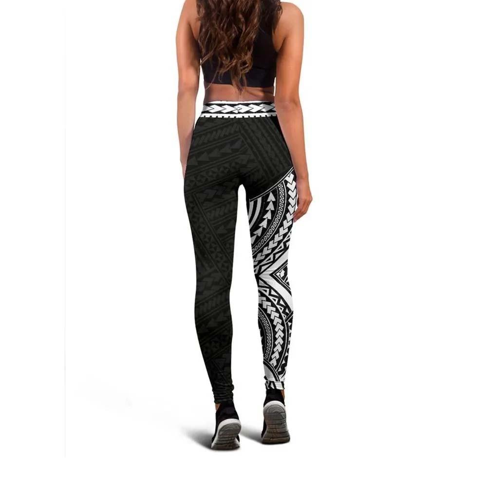 Polynesian Rising 10th Legging (White)