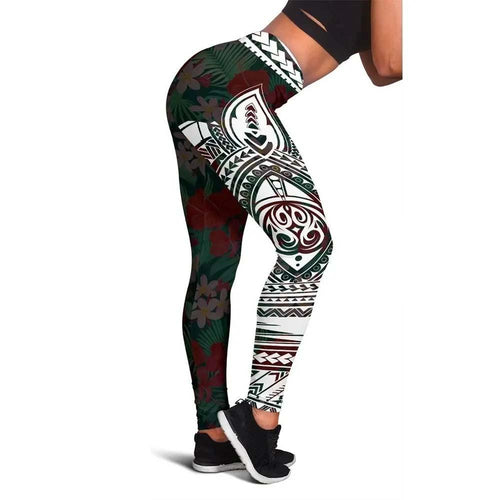 Polynesian Rising 17th Legging (White)
