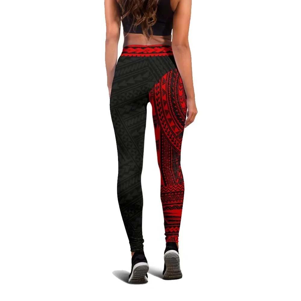 Polynesian Rising 2nd Legging (Red)