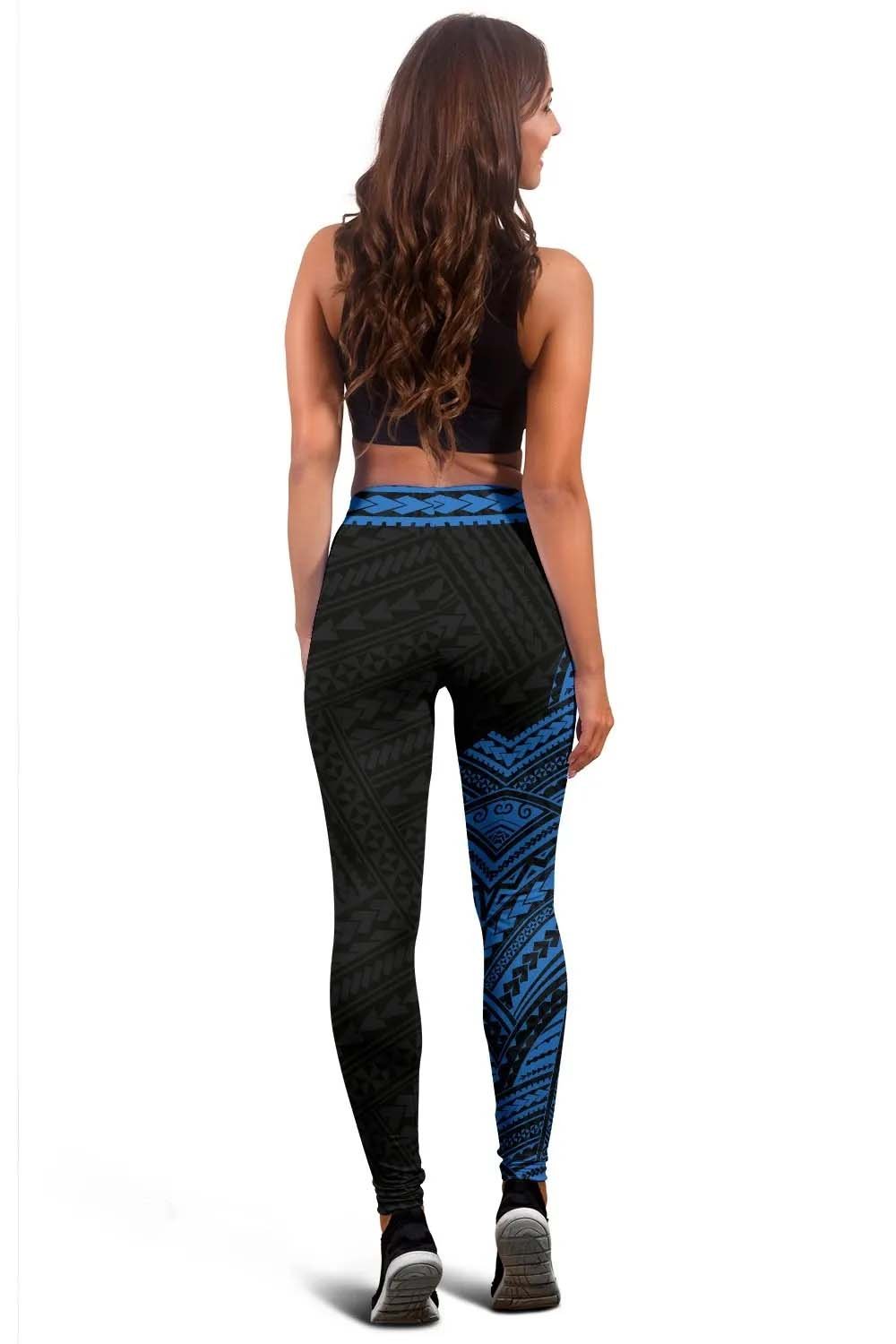 Polynesian Rising 4th Legging (Blue)