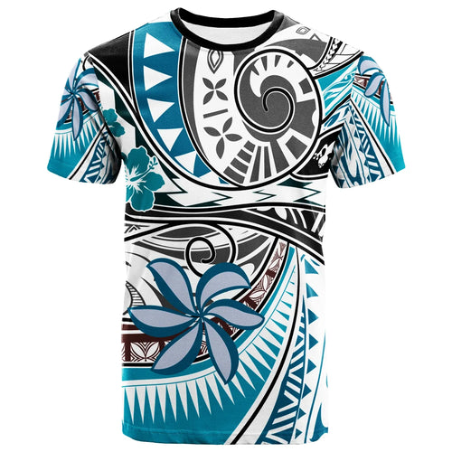 Polynesian T-Shirt - Flower And Flow