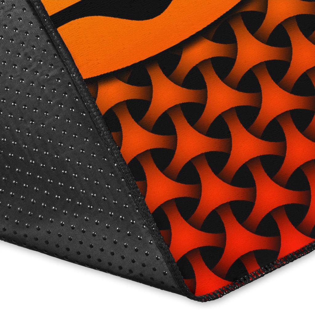 Polynesian Tahiti Area Rug - Reggae Vintage Polynesian Patterns