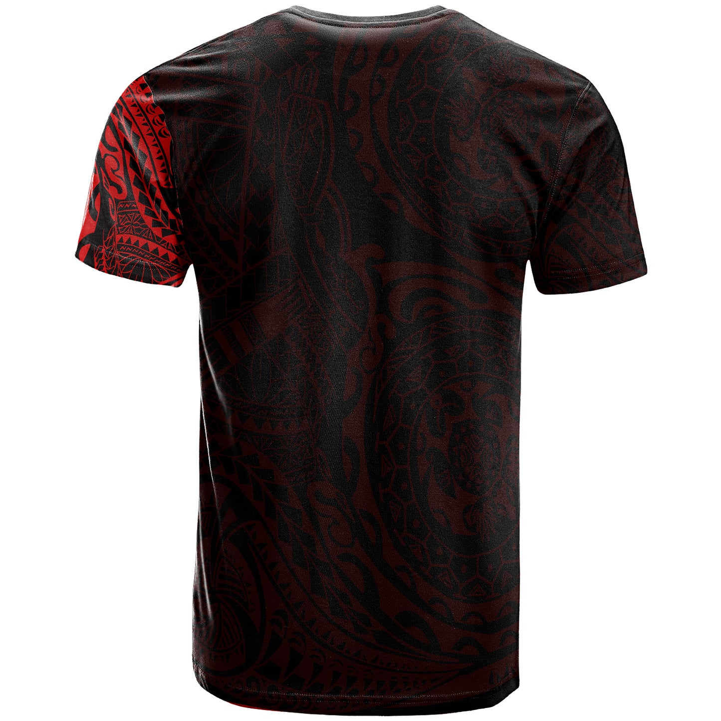 Hawaii Polynesian T-shirt - Kanaka Maoli Flag Polynesian Tattoo Style Special