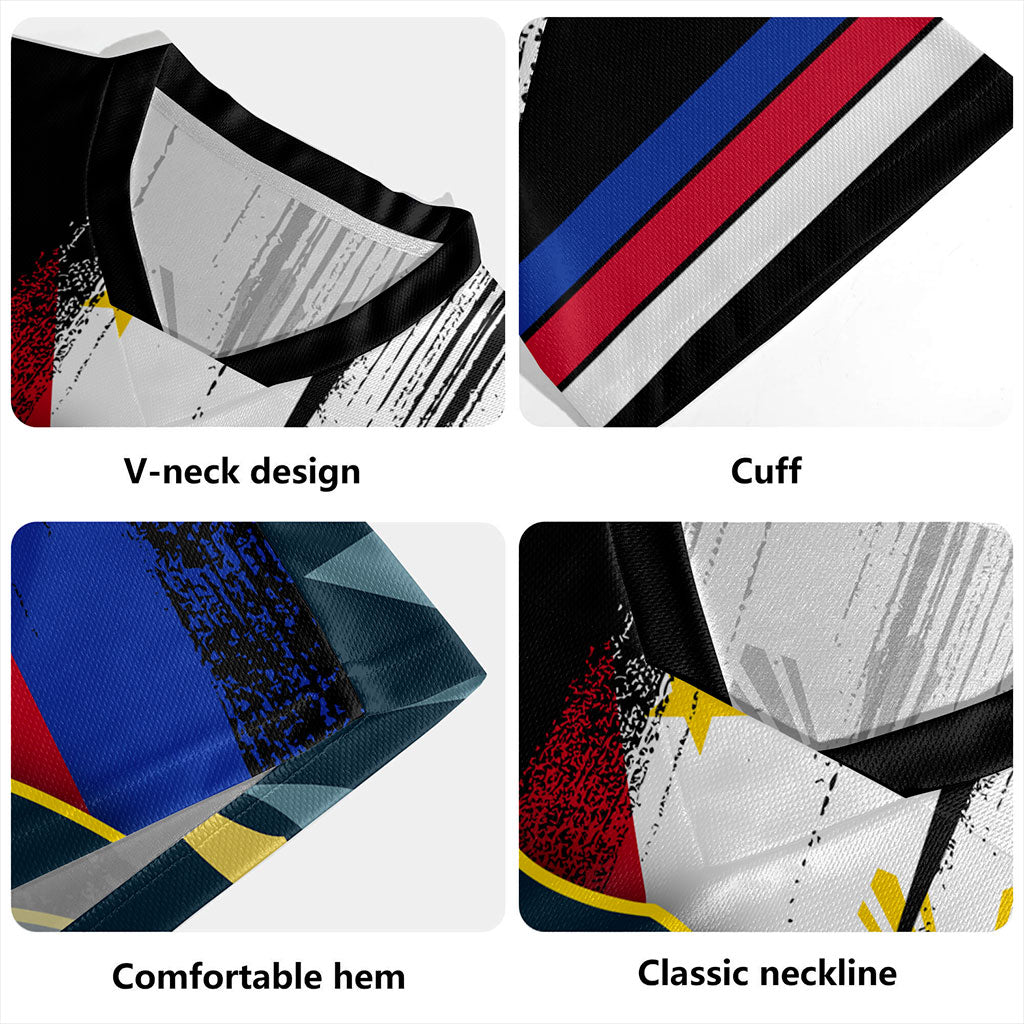 Philippines Filipinos Rugby Jersey Rizal Day Flag Grunge Style