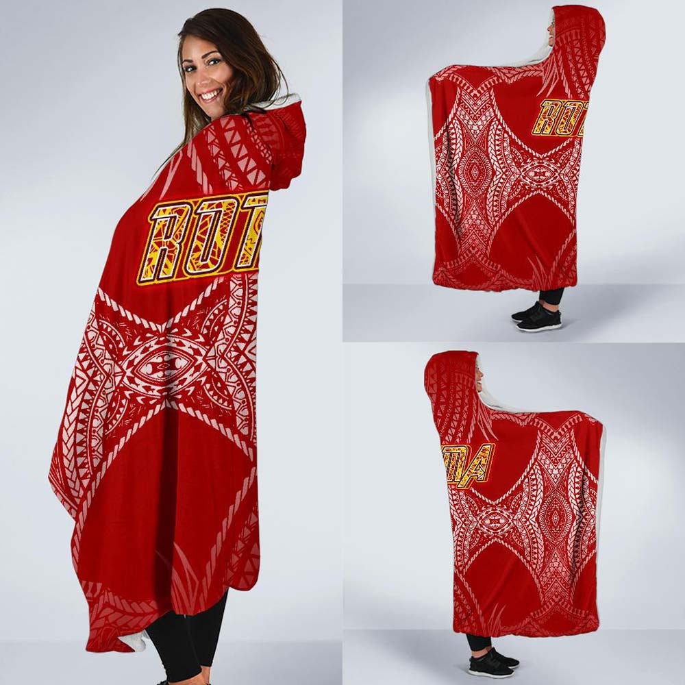 Rotuma Economy Hooded Blanket Melanesian Style