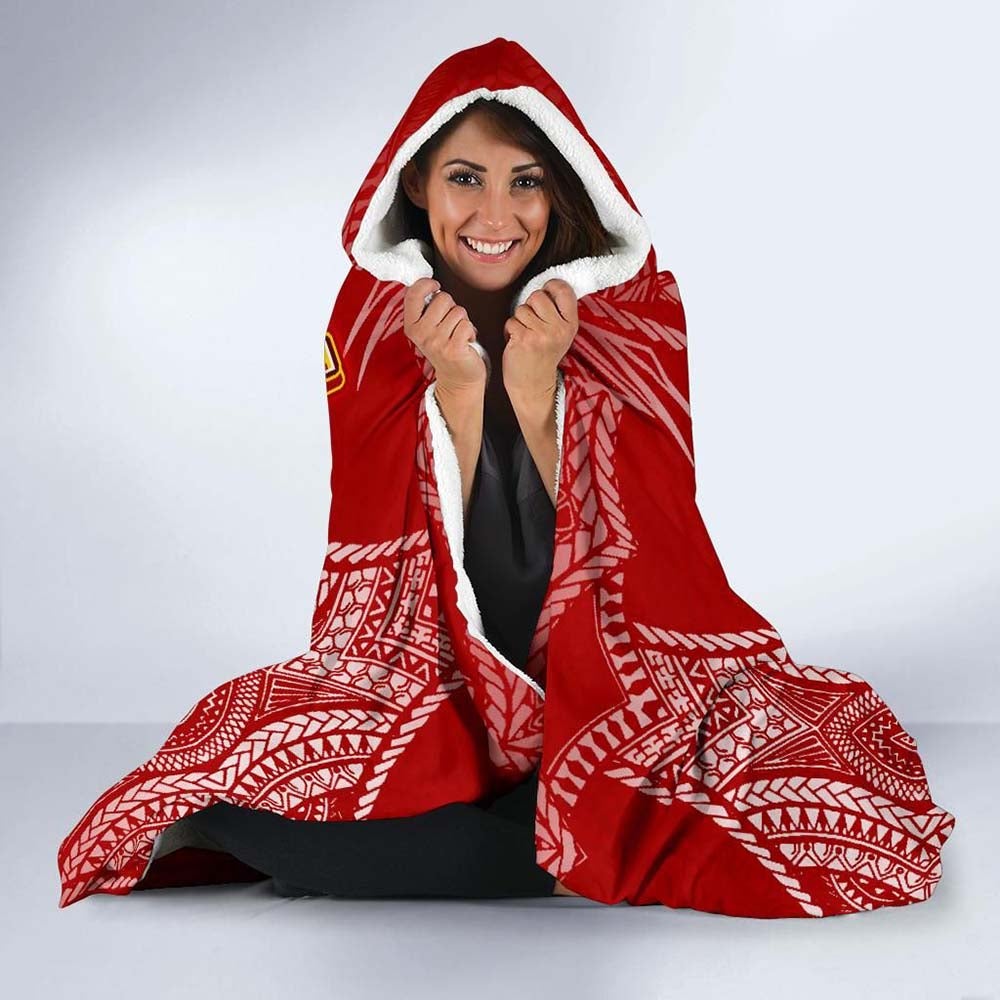 Rotuma Economy Hooded Blanket Melanesian Style