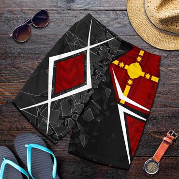 Rotuma Polynesian Men Shorts - Rotuman Flag