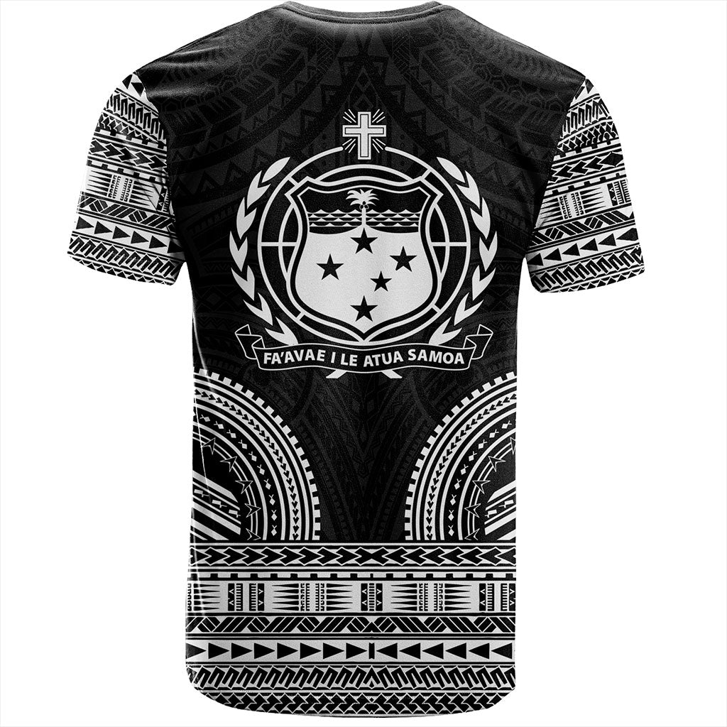 Samoa T-Shirt Ula Nifo Circle Pattern Design