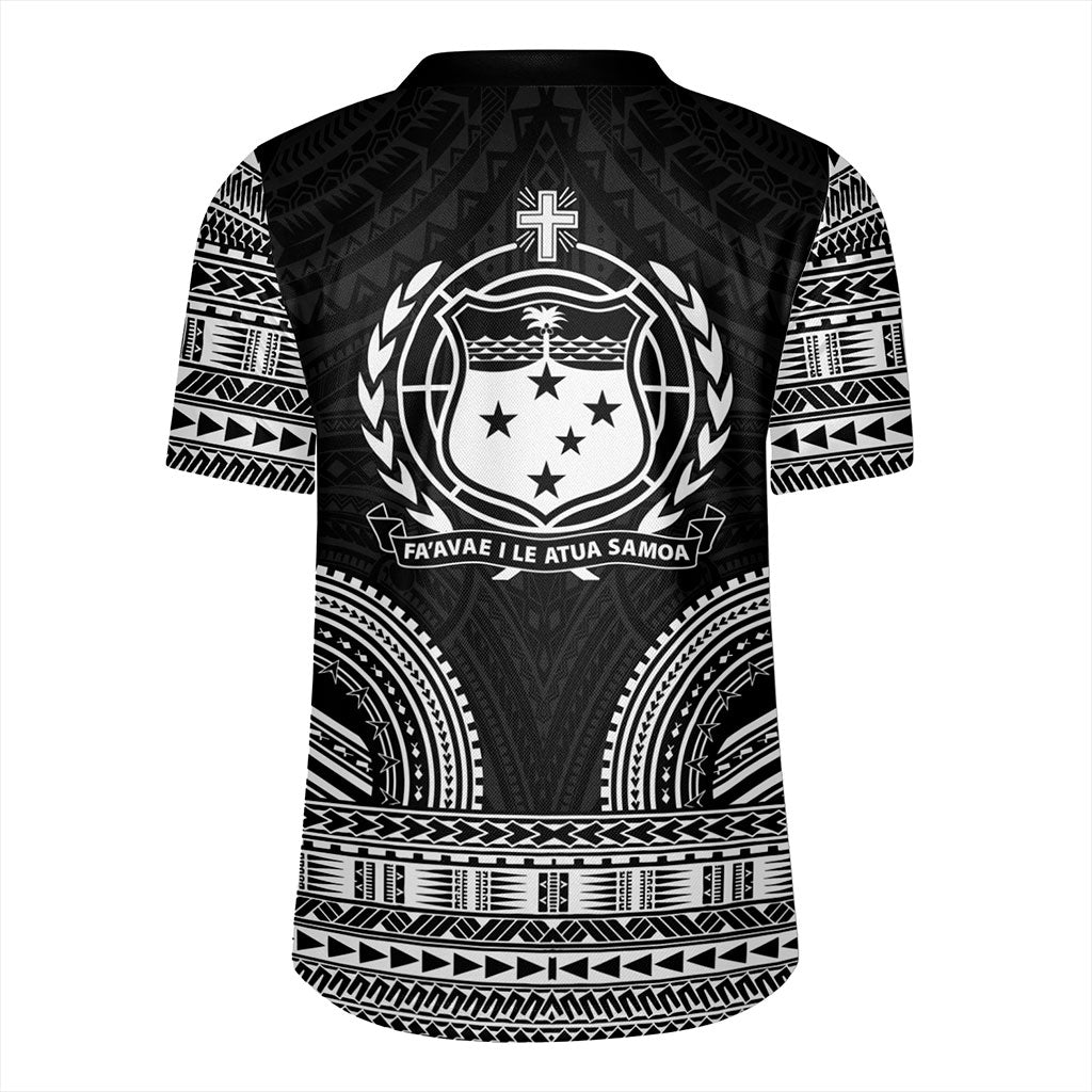Samoa Rugby Jersey Ula Nifo Circle Pattern Design