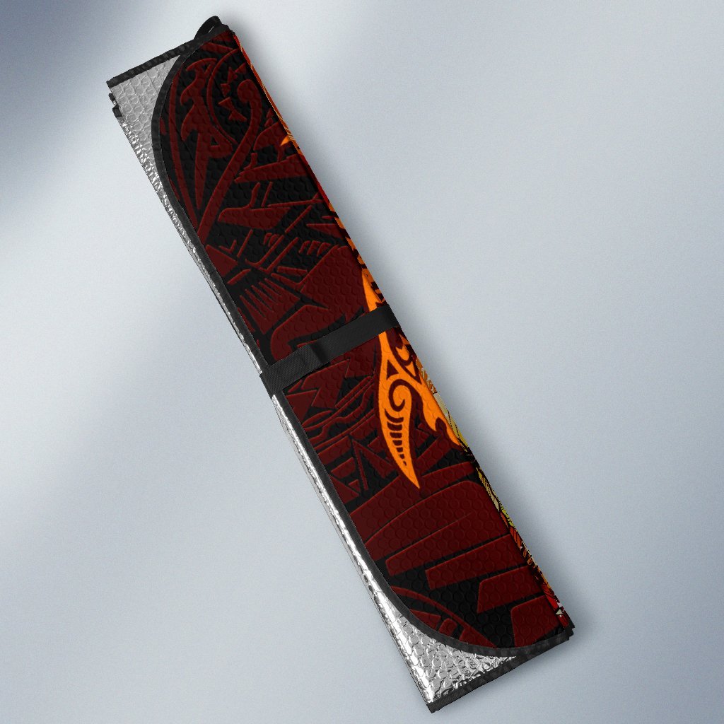 Samoa Auto Sun Shades - Tribal Tuna Fish