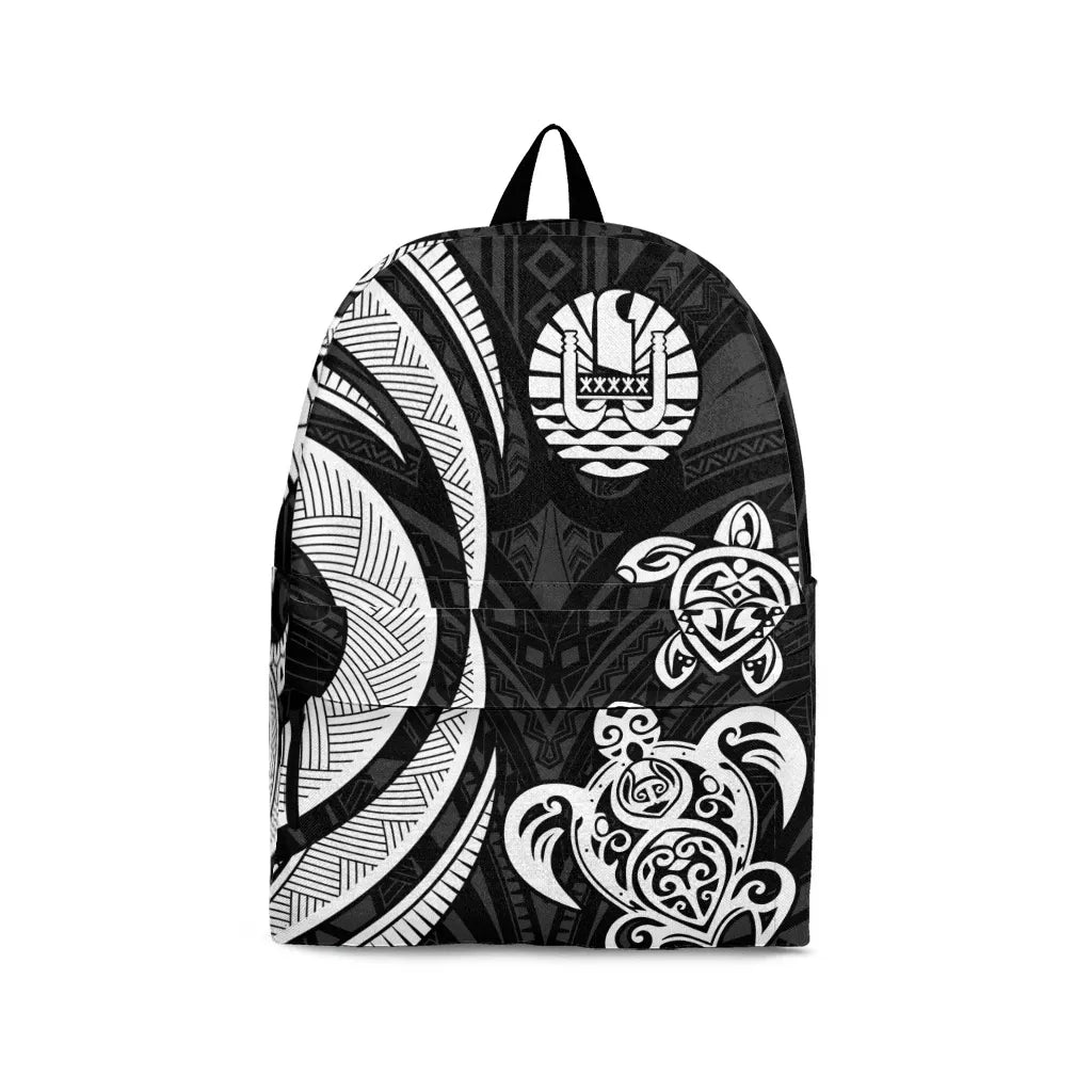 Tahiti Backpack - White Tentacle Turtle