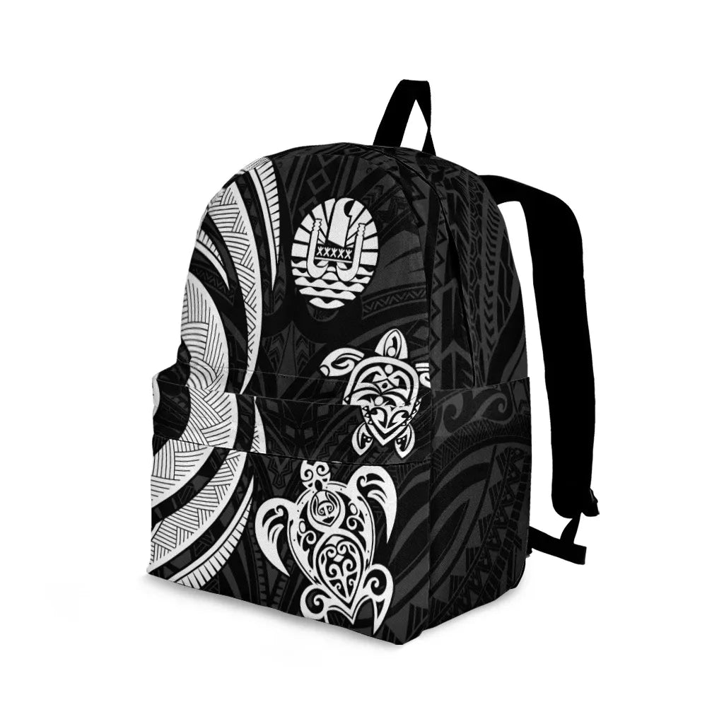 Tahiti Backpack - White Tentacle Turtle