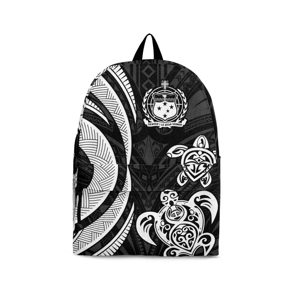 Samoa Backpack - White Tentacle Turtle