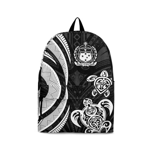 Samoa Backpack - White Tentacle Turtle