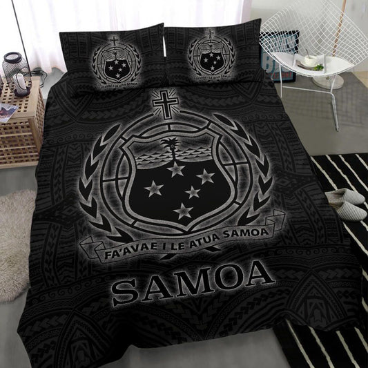 Samoa Bedding Set - Polynesian Patterns Galaxy