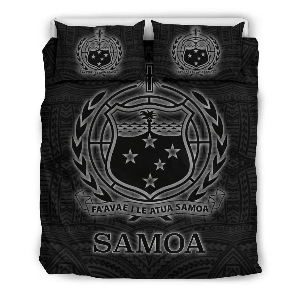 Samoa Bedding Set - Polynesian Patterns Galaxy