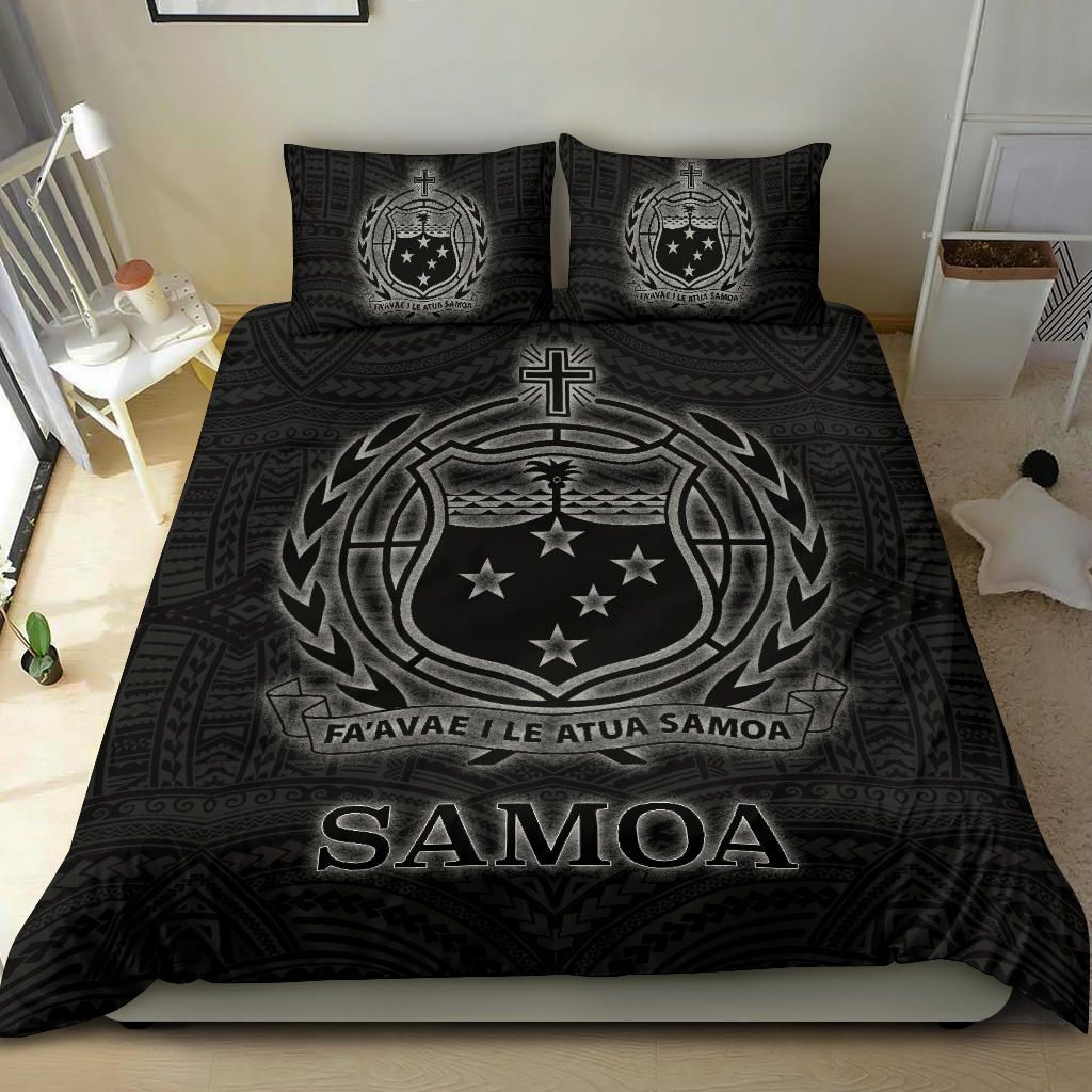 Samoa Bedding Set - Polynesian Patterns Galaxy