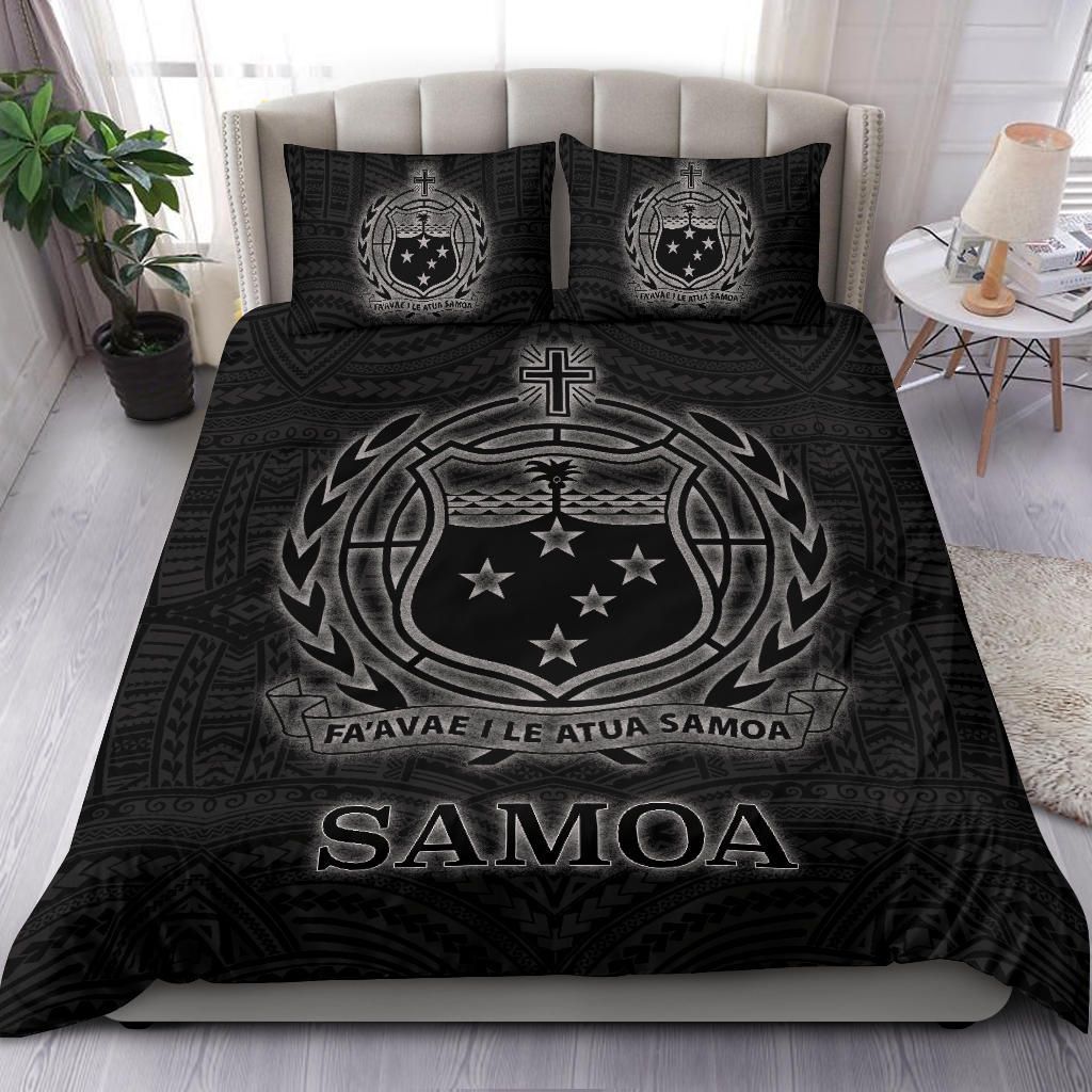 Samoa Bedding Set - Polynesian Patterns Galaxy