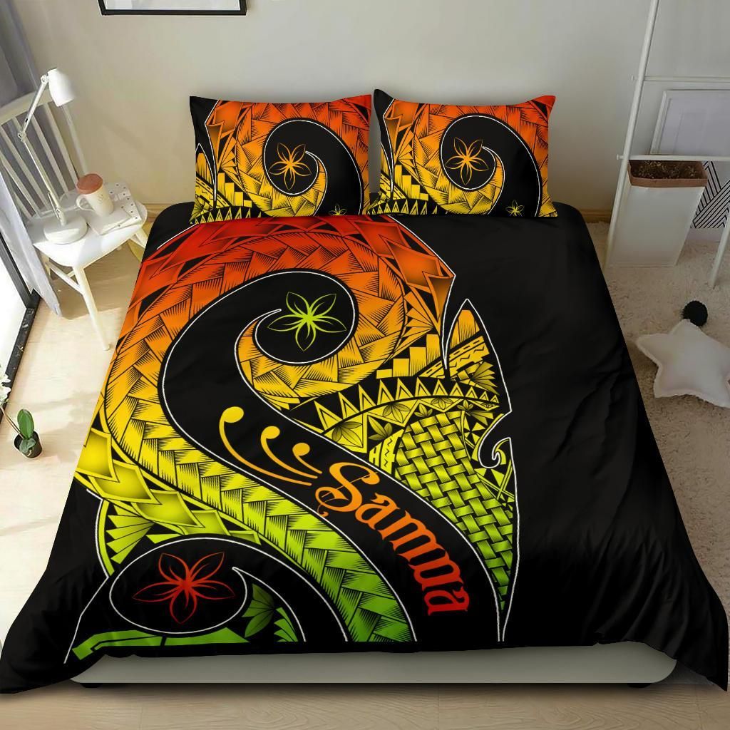 Samoa Bedding Set - Samoa Polynesian Decorative Patterns
