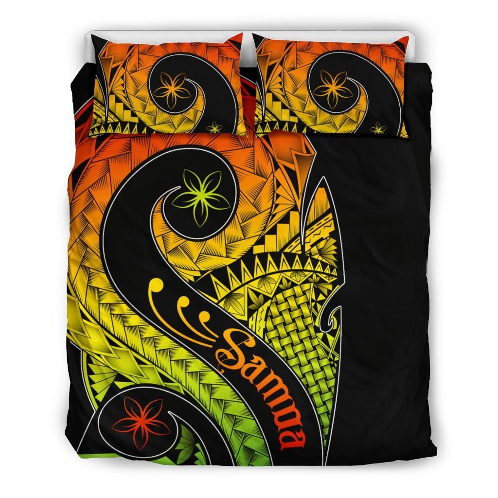 Samoa Bedding Set - Samoa Polynesian Decorative Patterns