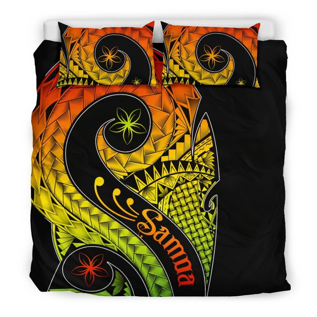 Samoa Bedding Set - Samoa Polynesian Decorative Patterns