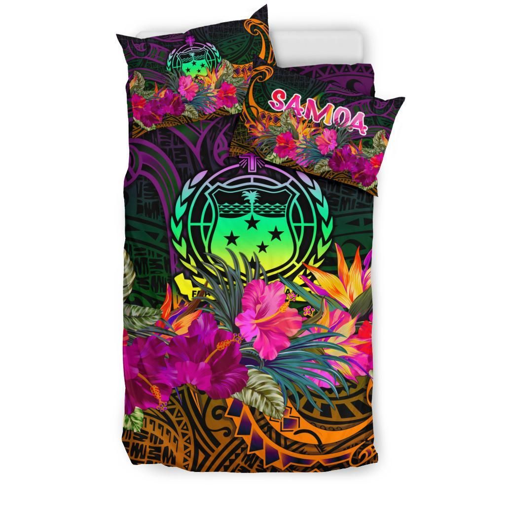 Samoa Bedding Set - Summer Hibiscus